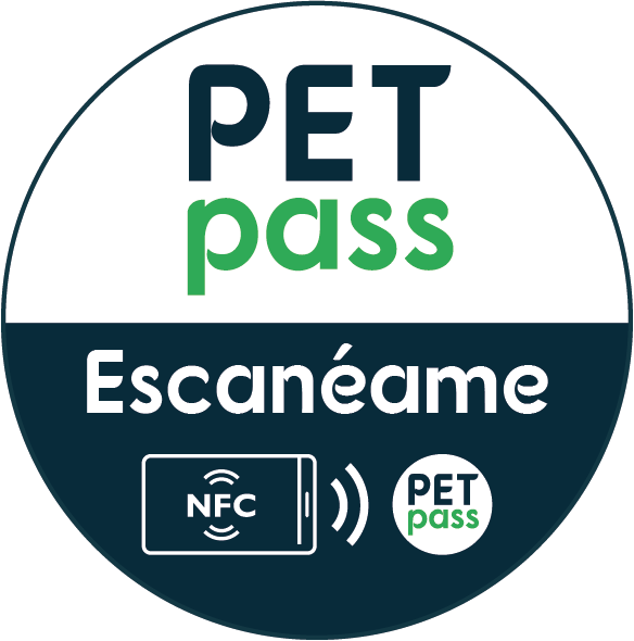 Petpass Tag con NFC y QR